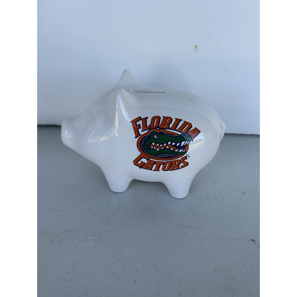 Pfaltzgraff Florida Gators Ceramic Piggy Bank NCAA College Football Coin Bank